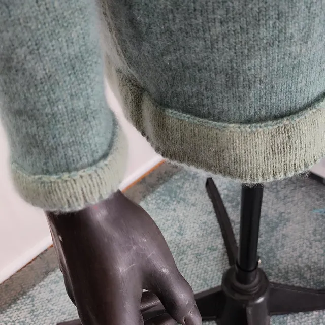 Cashmere Wende-Pullover (Plattiert) - UNISEX – Bild 8