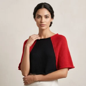 Poncho Cape - Unikat - Größe 38 - 42