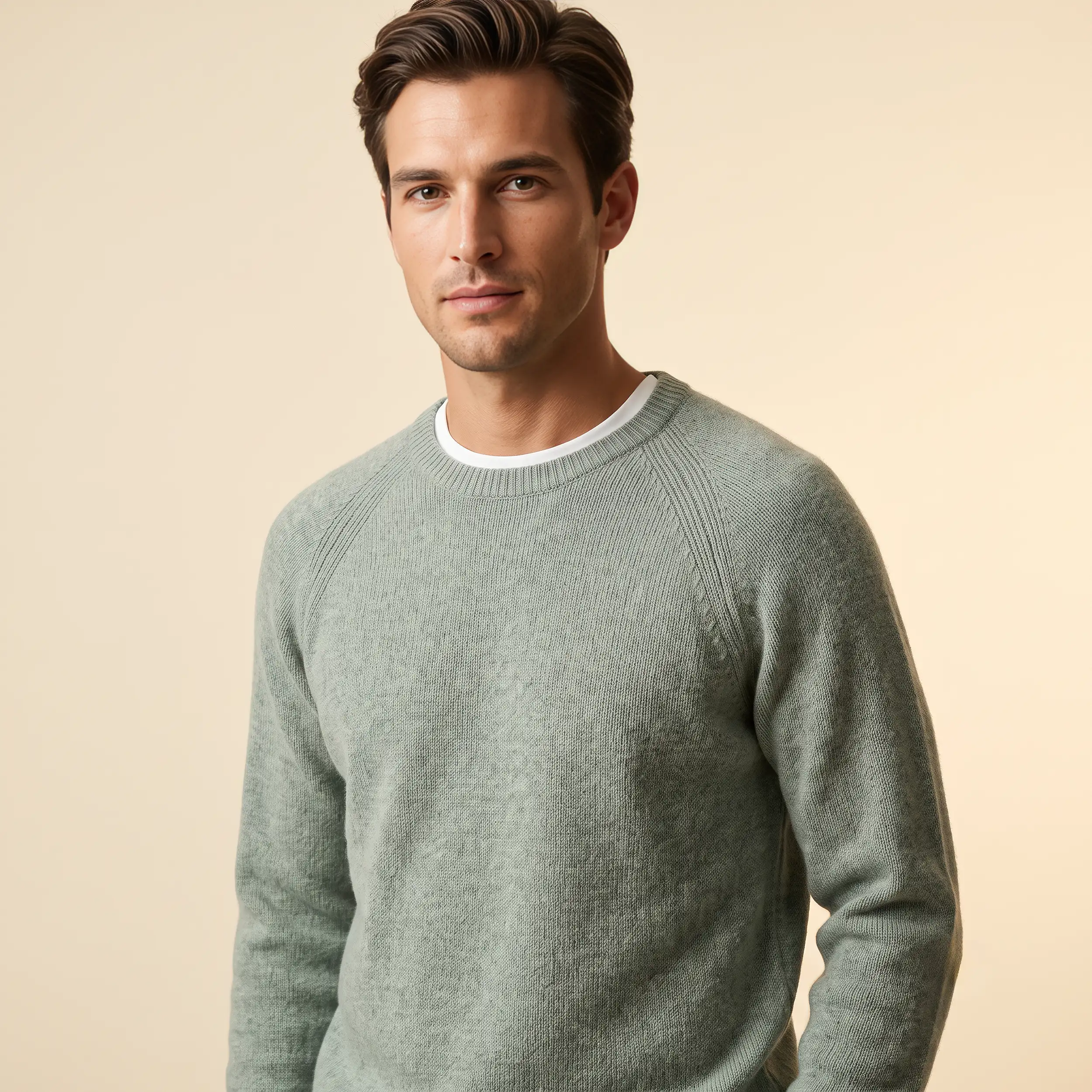 Cashmere Wende-Pullover (Plattiert) - UNISEX – Bild 4